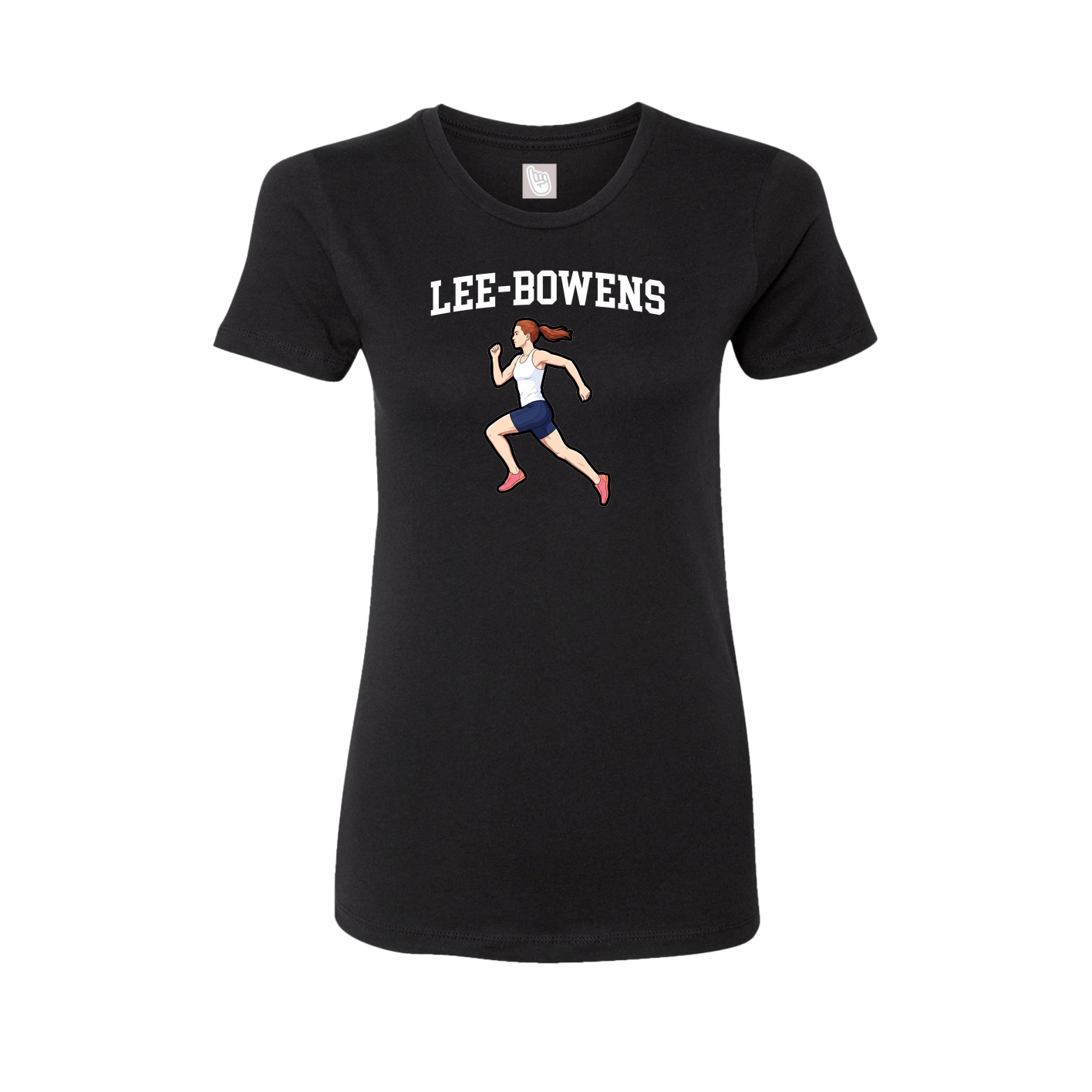 Fitted Women's Tee — Shirsey in Black