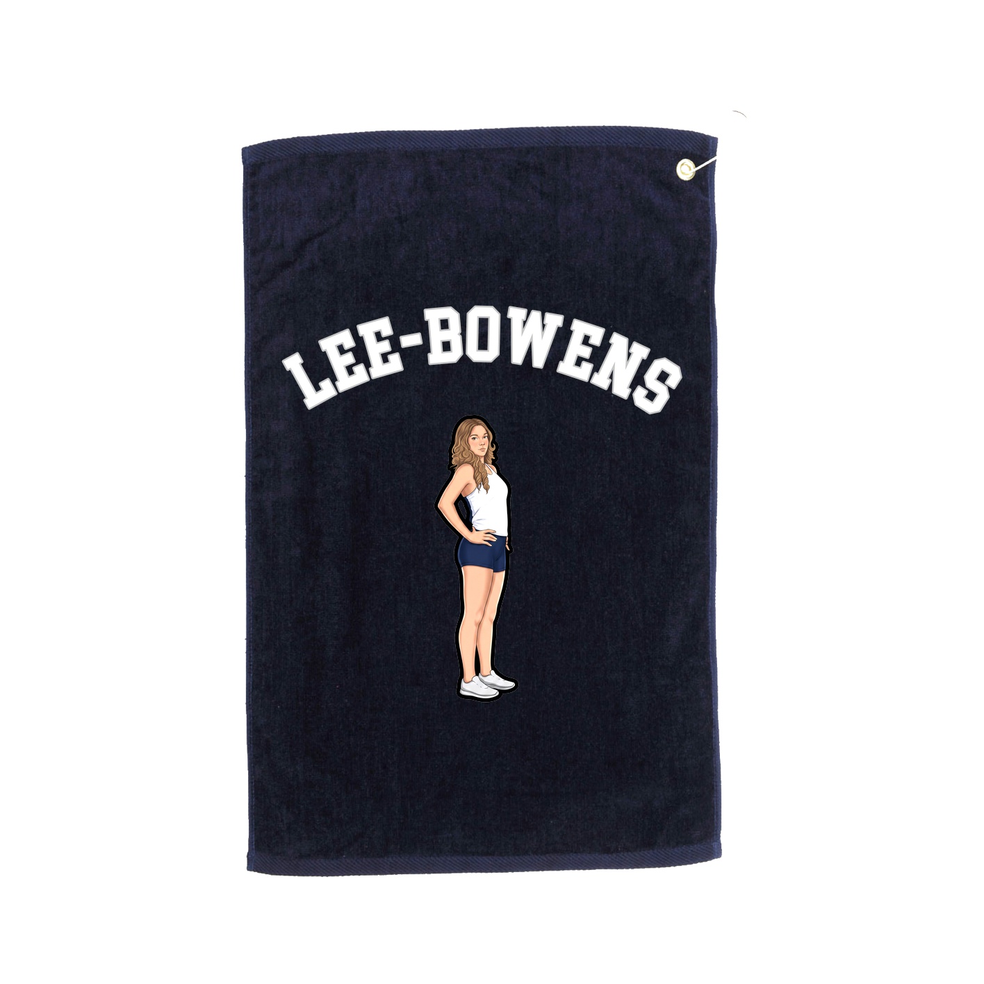 Golf Towel — Shirsey Arch in Navy