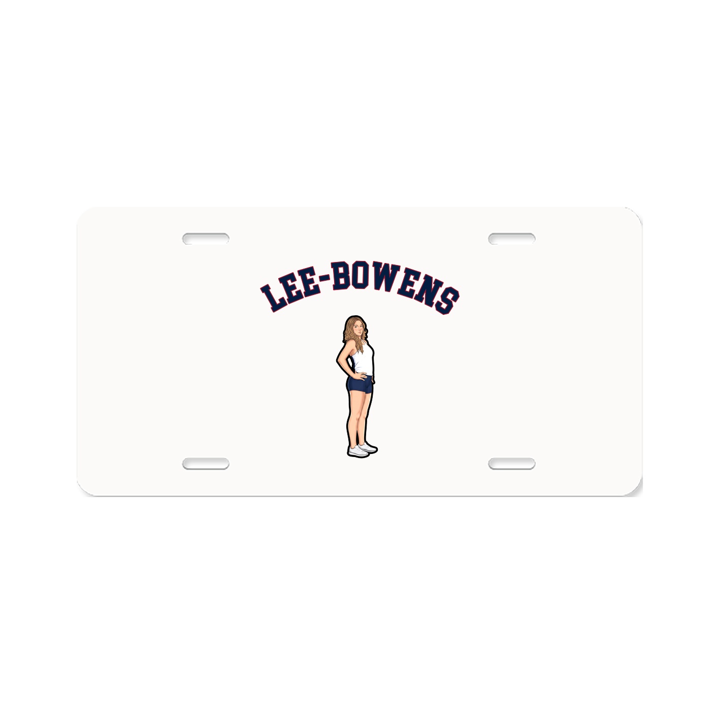 License Plate — Shirsey Arch in Classic
