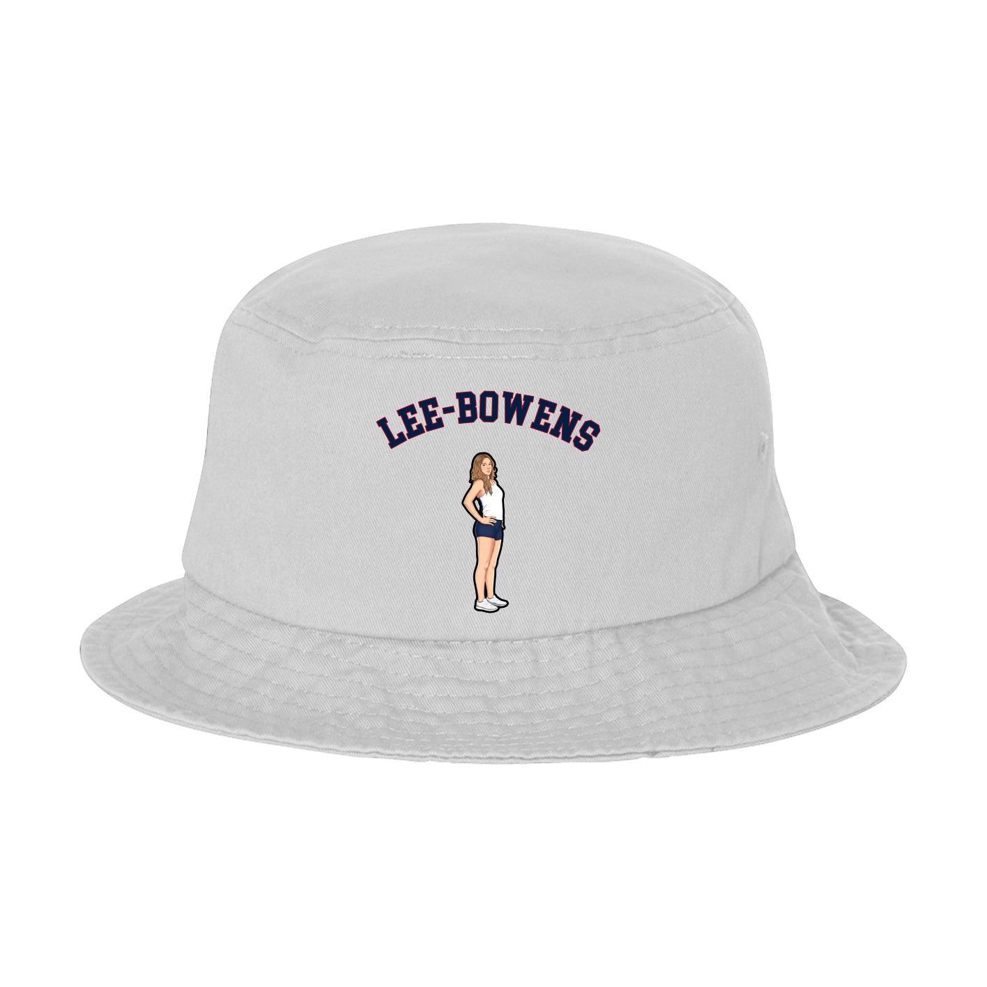 Bucket Cap — Shirsey Arch in White
