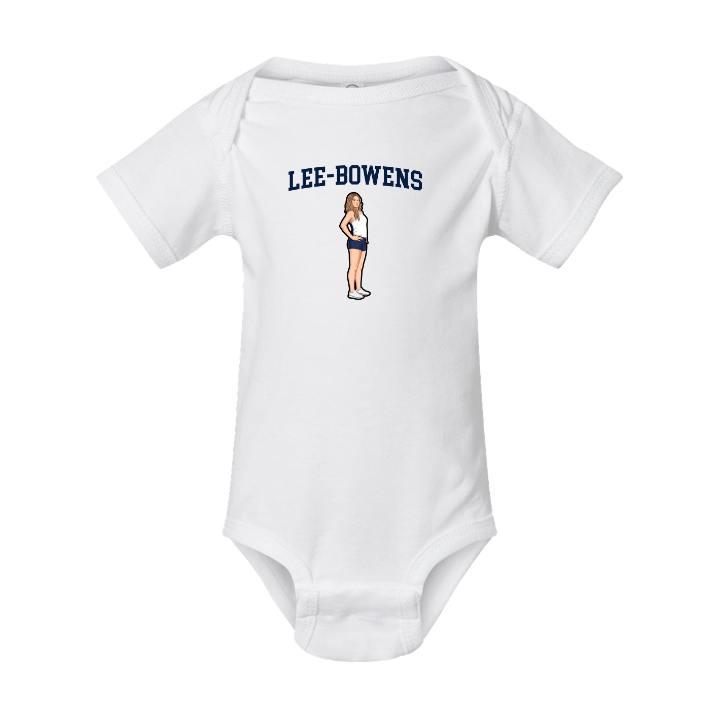 Baby Onesie — Shirsey in White