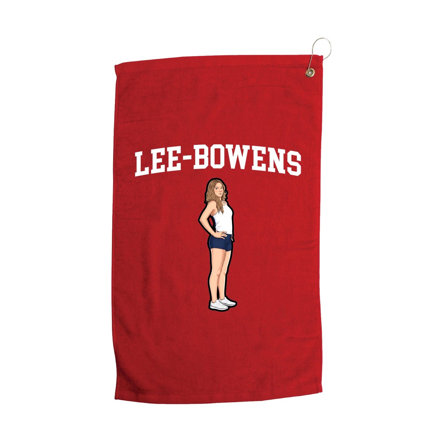 Golf Towel — Shirsey in Red