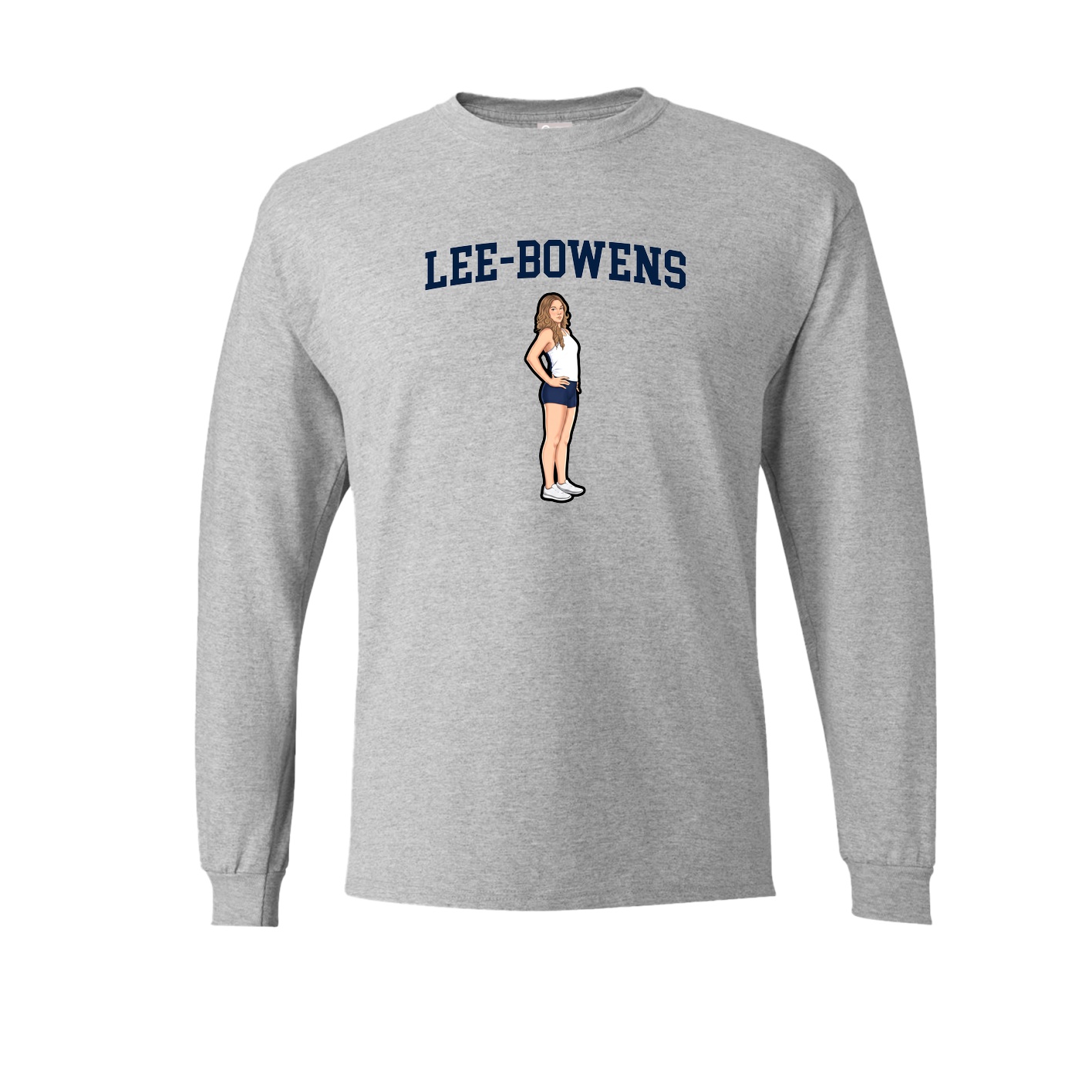 Long Sleeve Tee — Shirsey in Grey