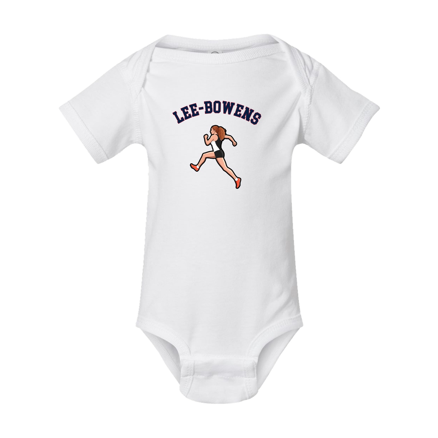 Baby Onesie — Shirsey Arch in White