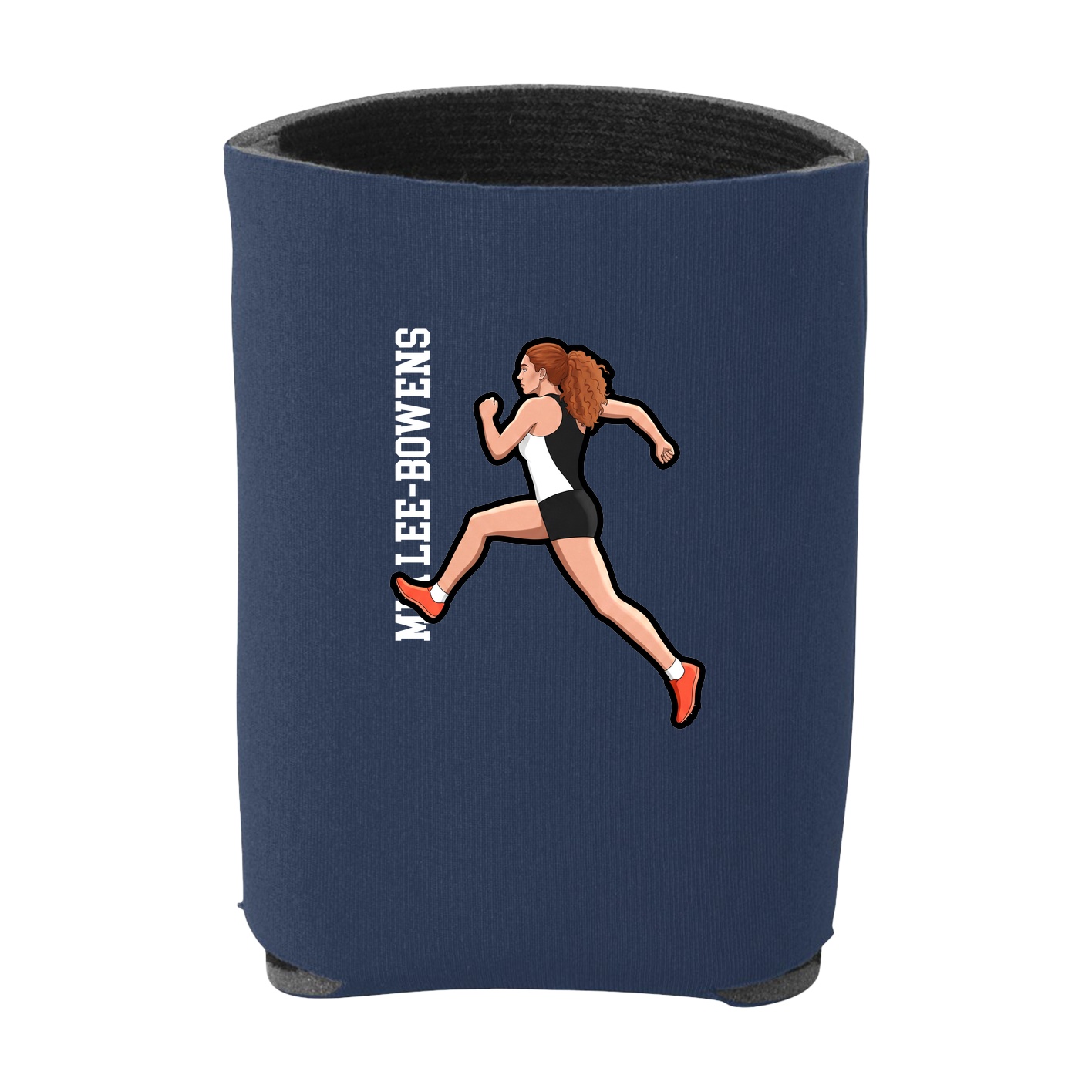 Can Holder — Name Vertical in Navy