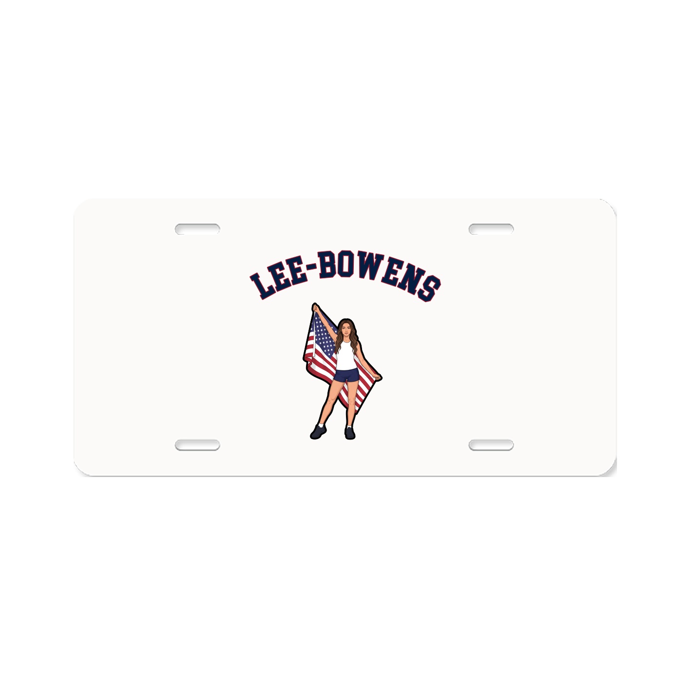 License Plate — Shirsey Arch in Classic