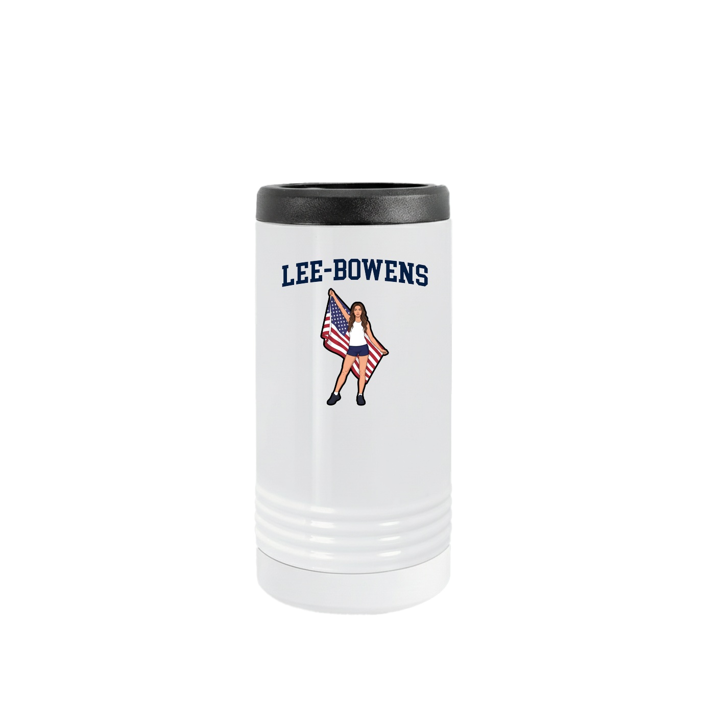 Slim Beverage Holder — Shirsey in White