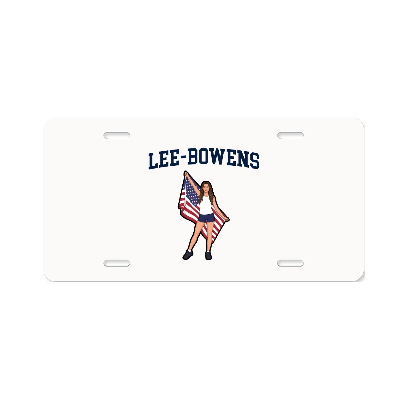 License Plate — Shirsey in Classic