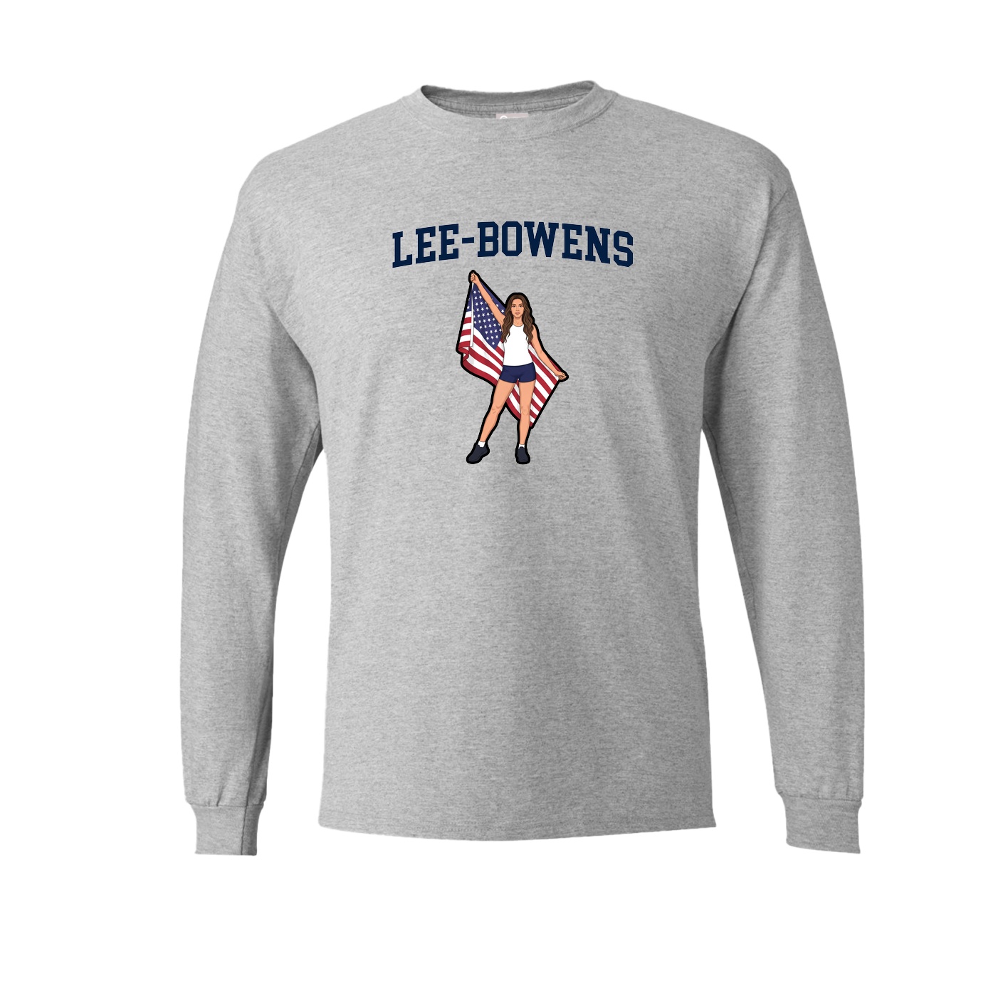 Long Sleeve Tee — Shirsey in Grey