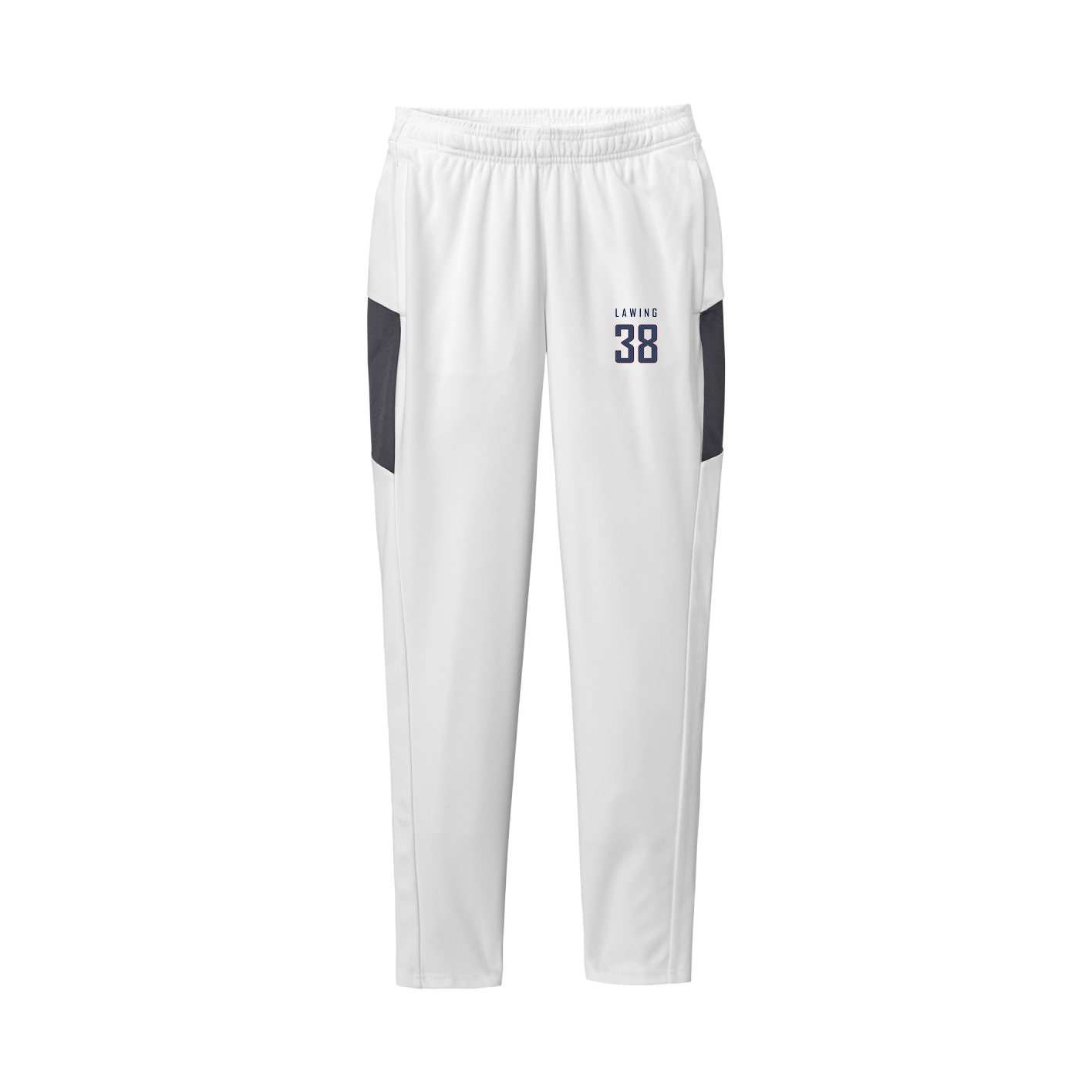 Women's Team Travel Pant — Mesh Shirsey in White/Grey
