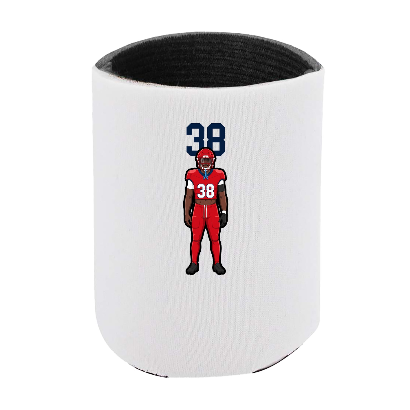 Can Holder — Number Top in White