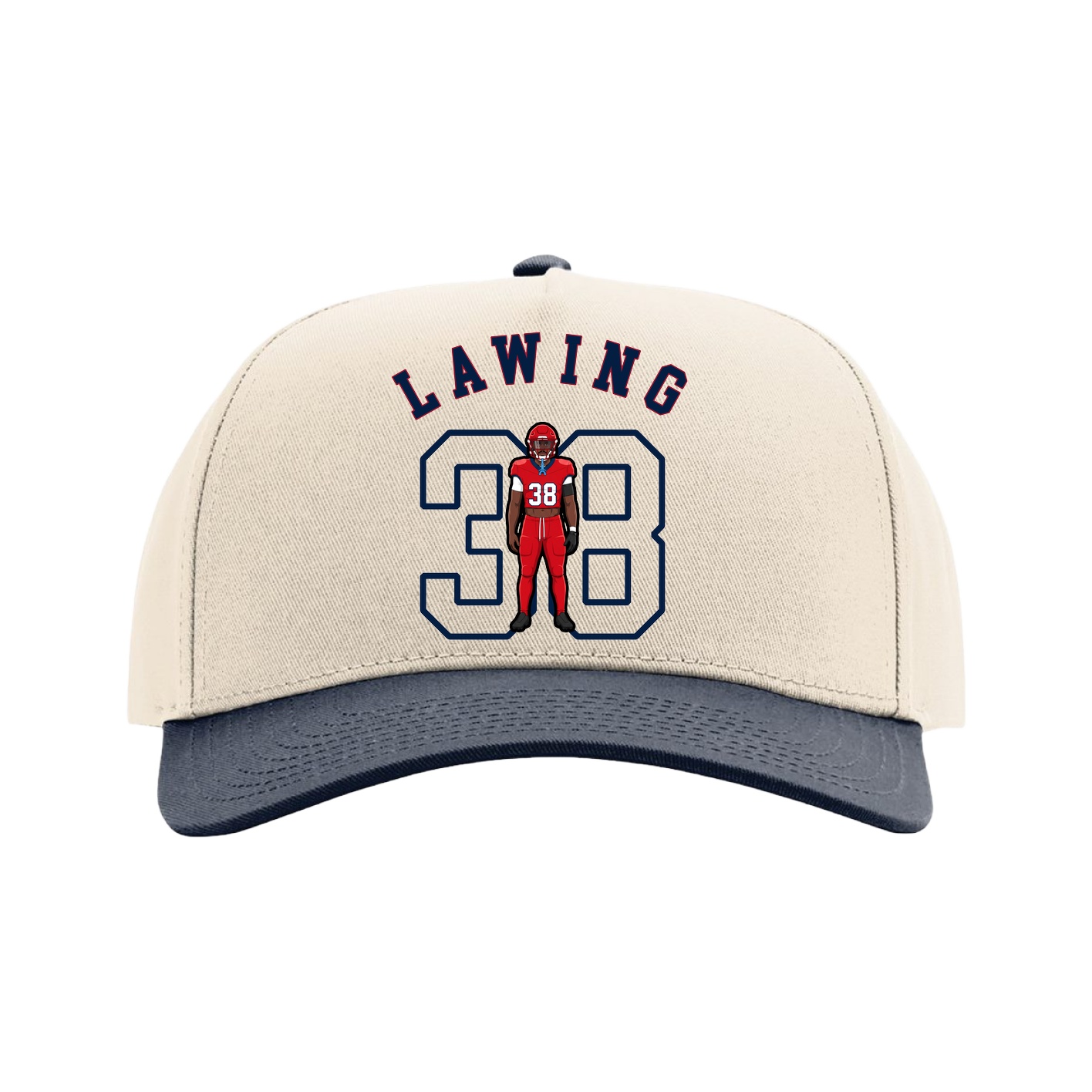 Full Fabric Five-Panel Champ Cap