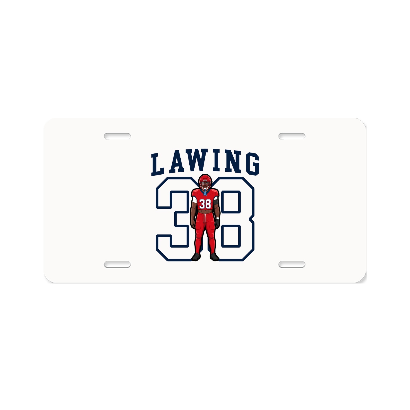 Aluminum License Plate