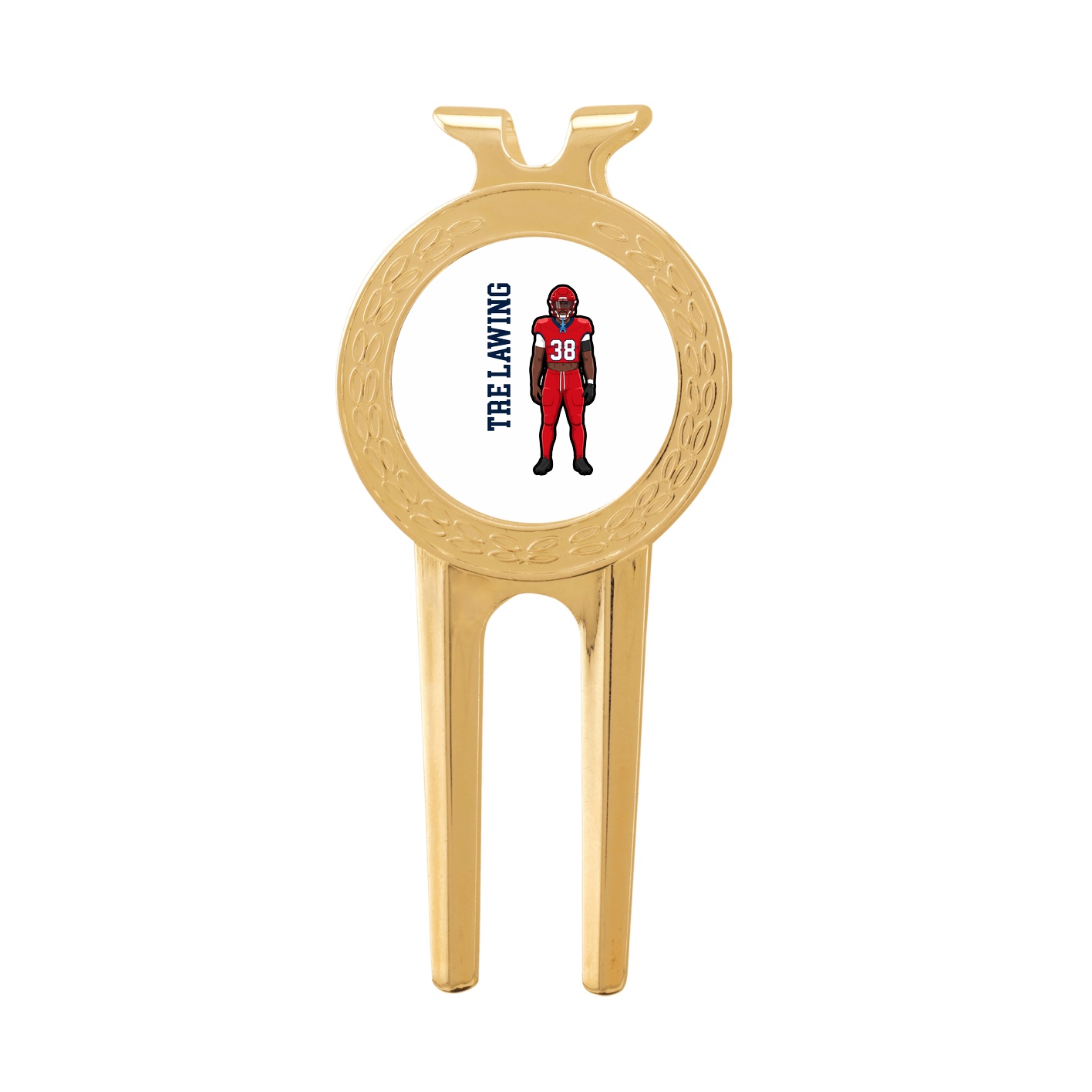 Divot Tool with Ball Marker — Name Vertical in Classic