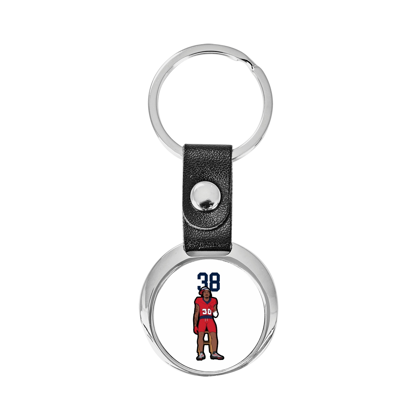 Key Chain — Number Top in Classic