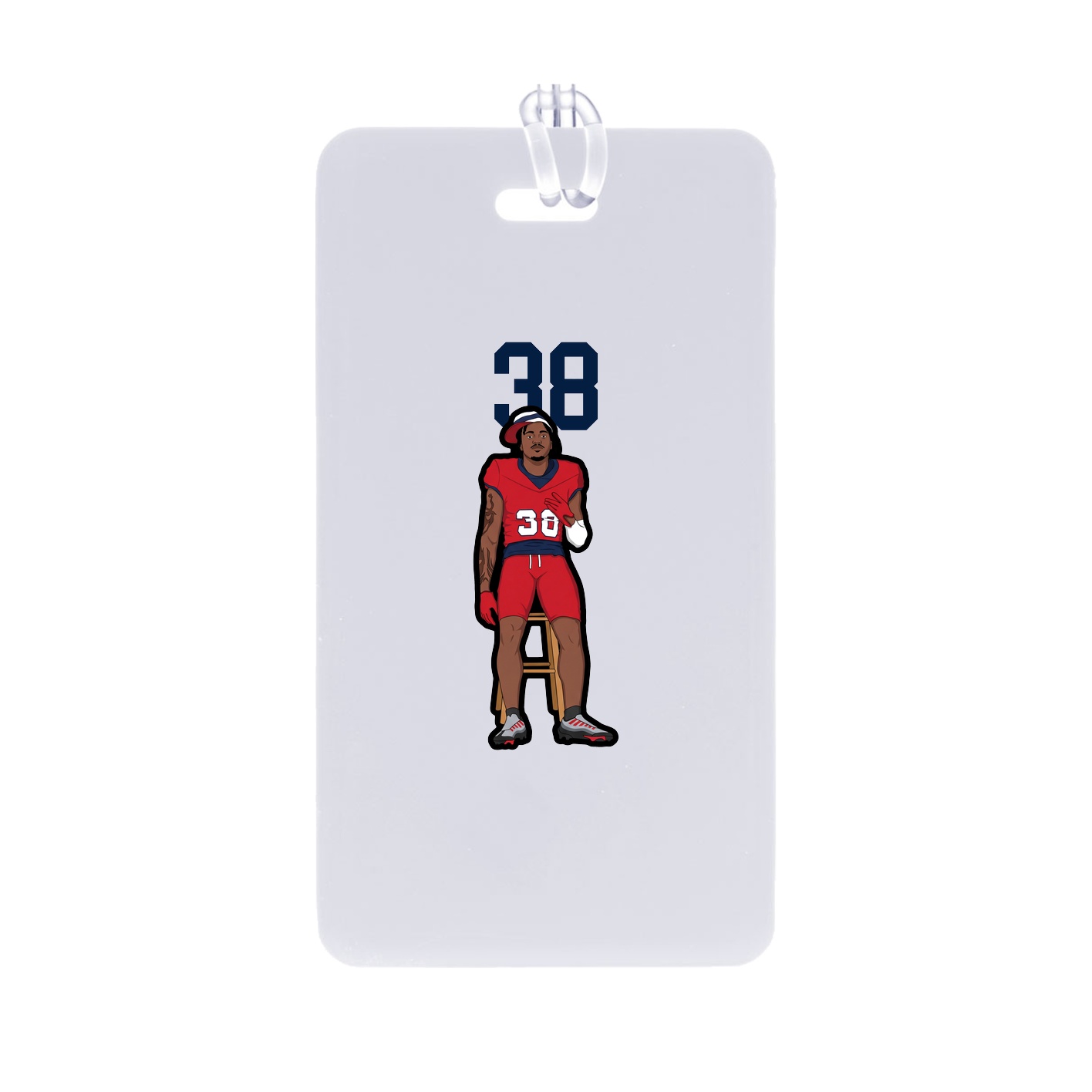 Bag Tag — Number Top in Classic