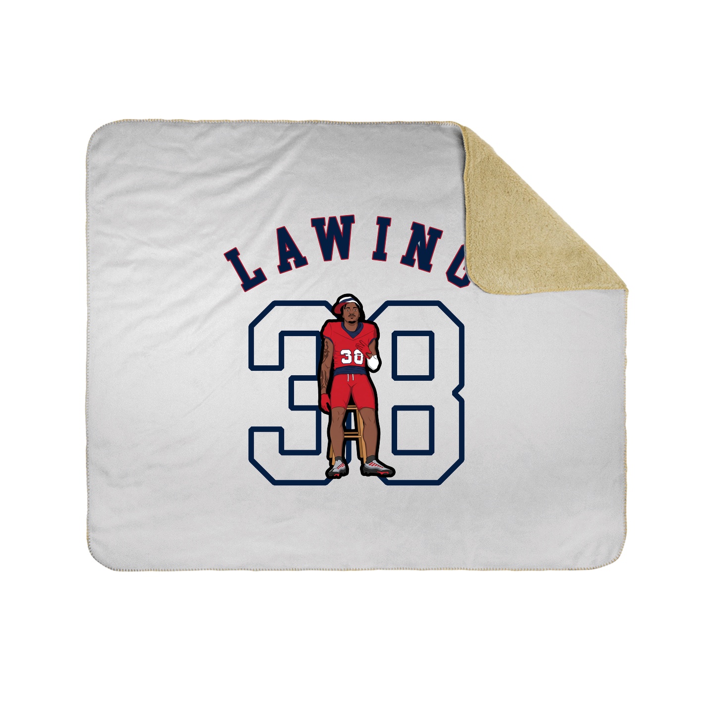 Throw Blanket — Shirsey Arch in White