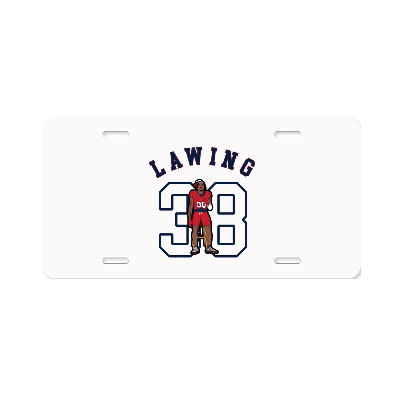 License Plate — Shirsey Arch in Classic