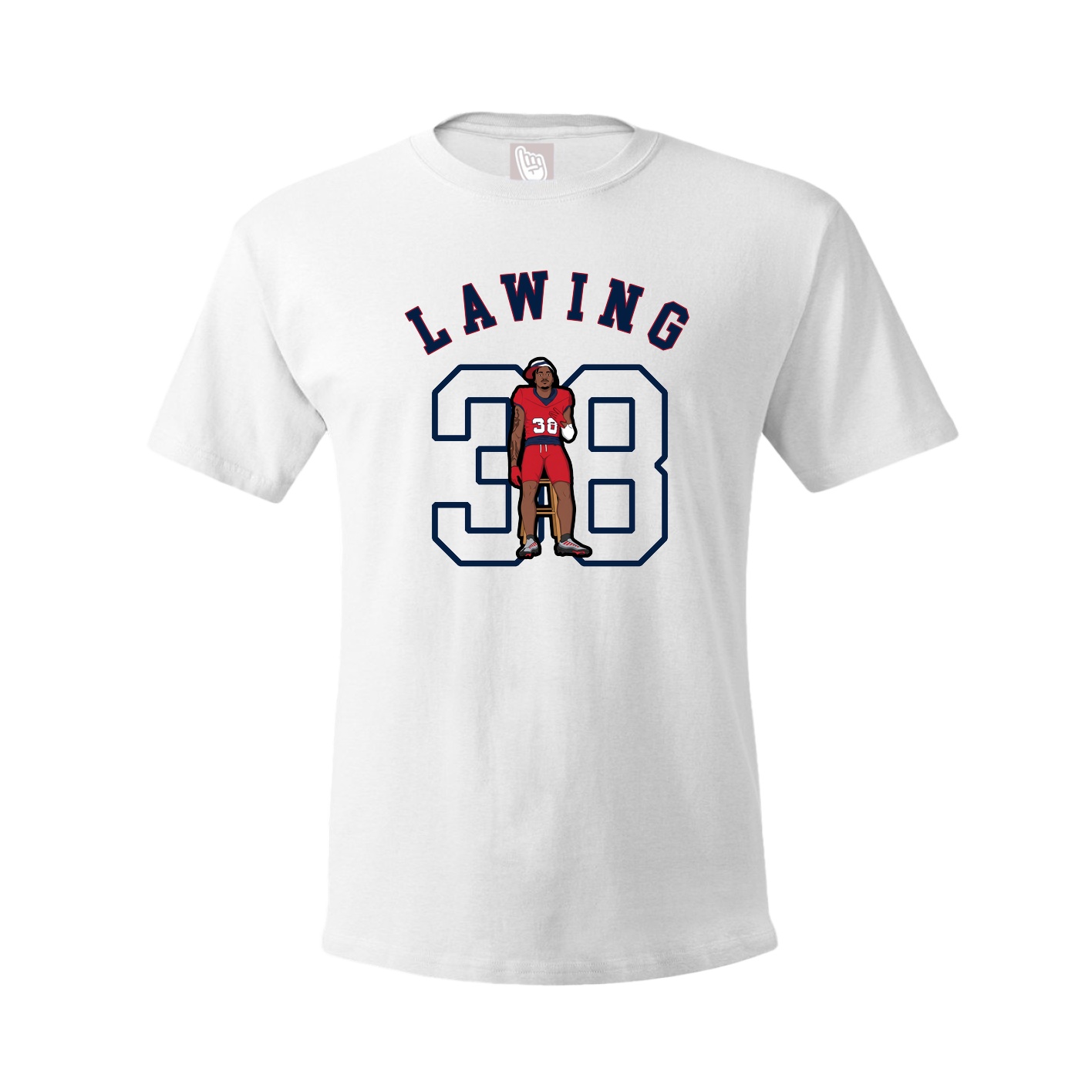 Tee — Shirsey Arch in White