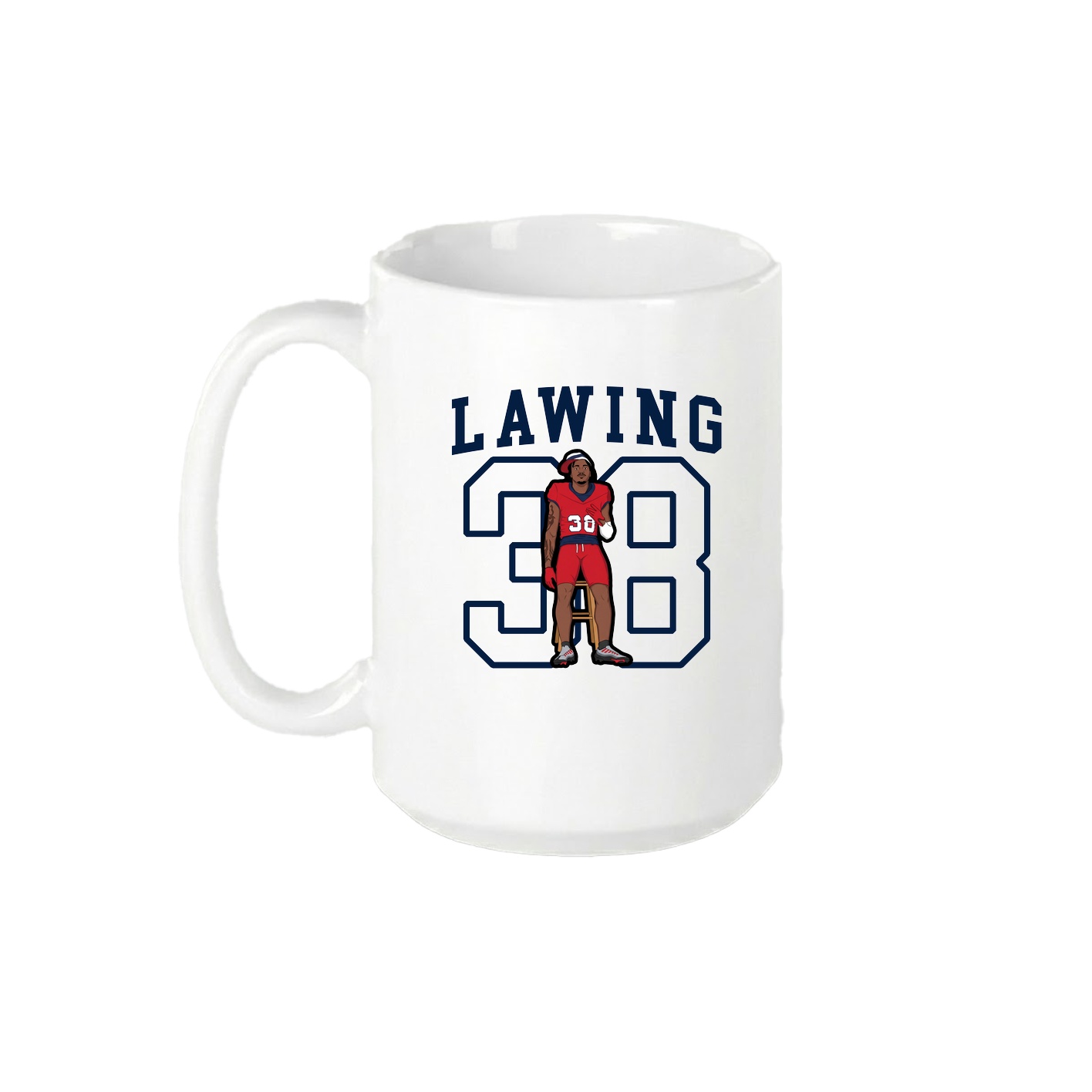 15oz Coffee Mug — Shirsey in White
