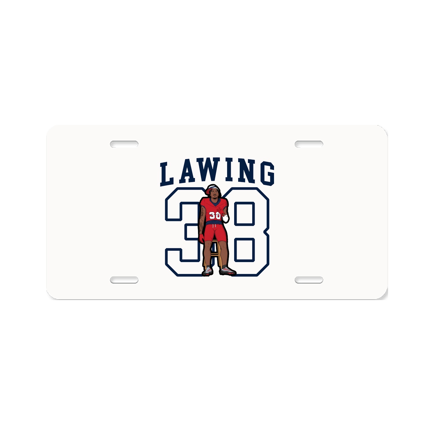 Aluminum License Plate