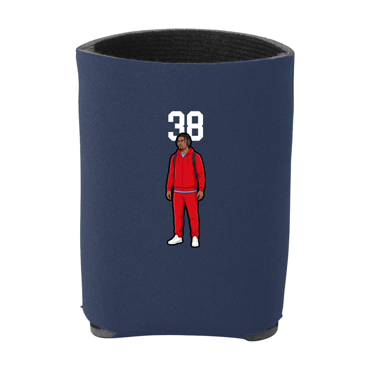 Can Holder — Number Top in Navy