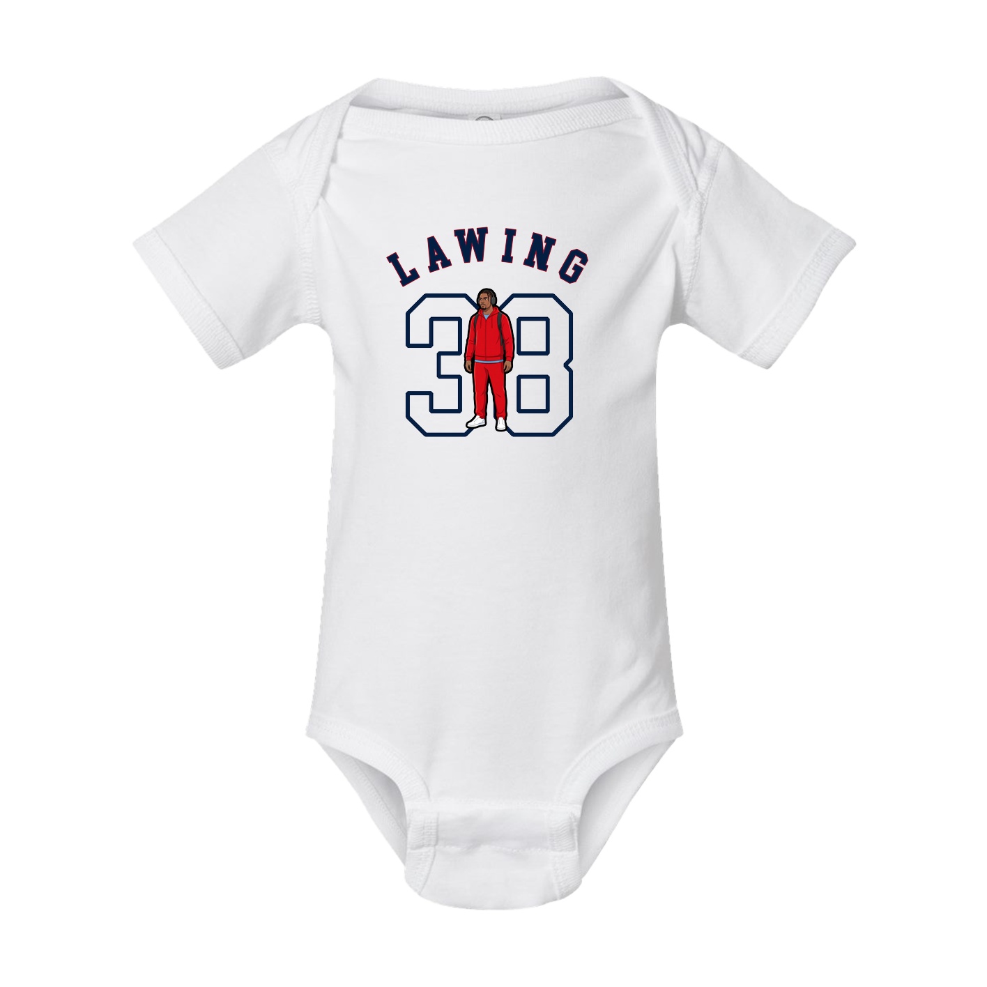 Baby Onesie — Shirsey Arch in White