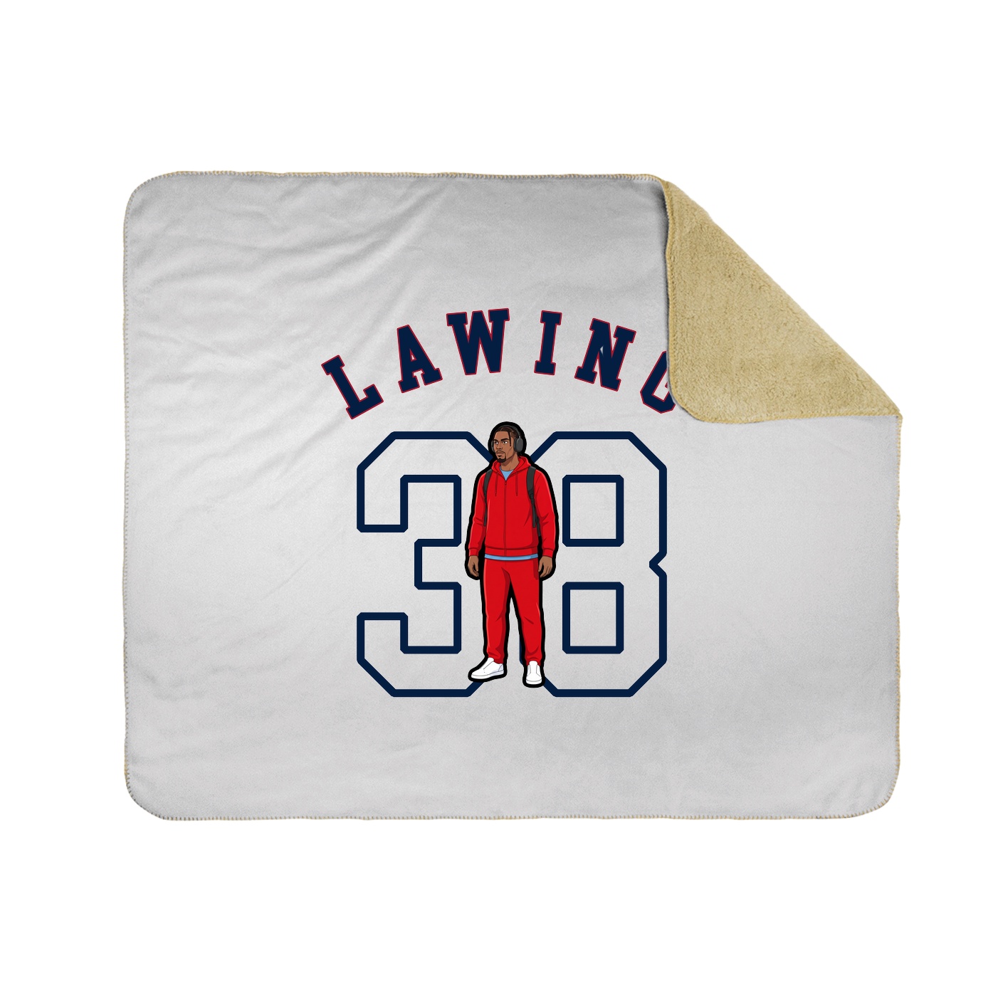 Throw Blanket — Shirsey Arch in White