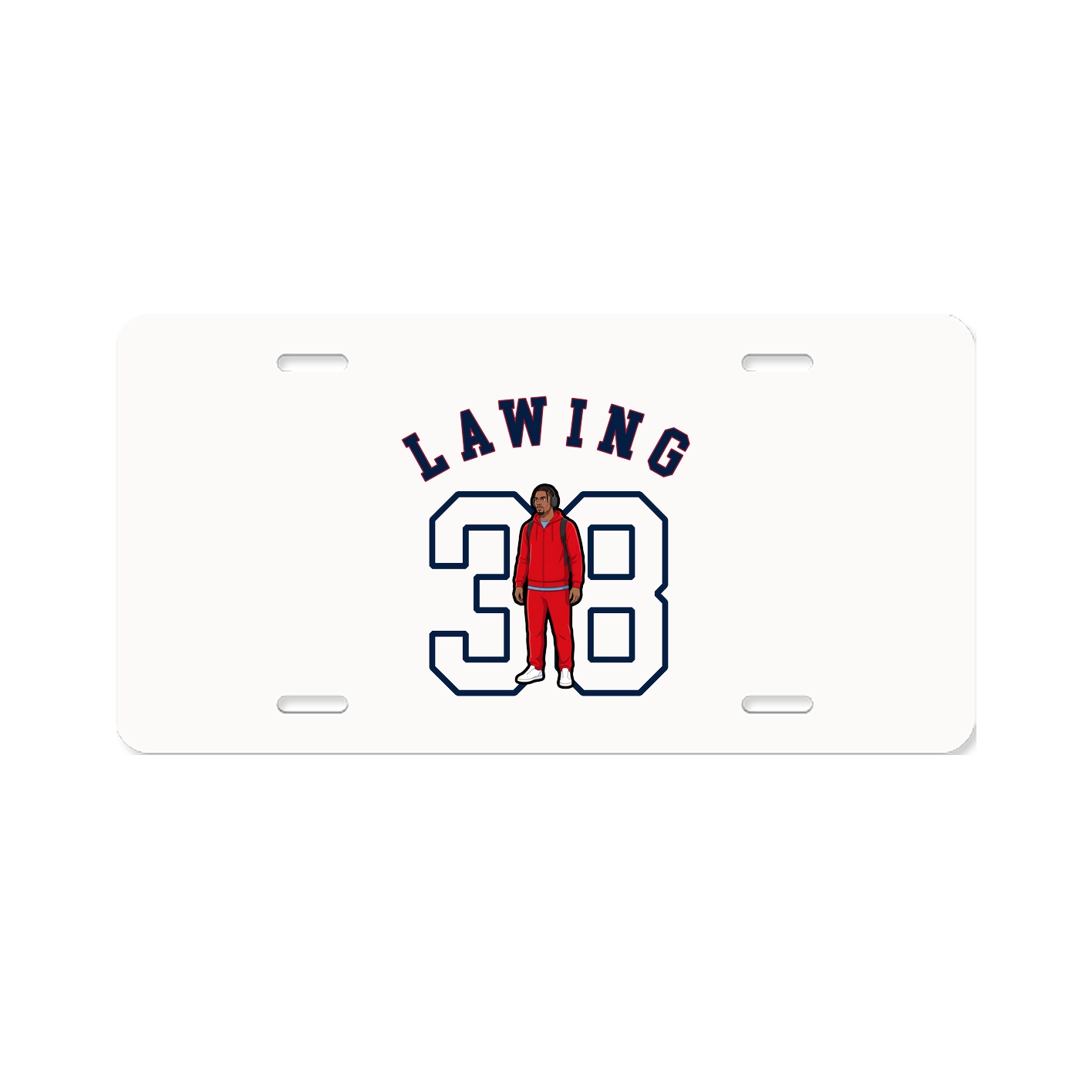 License Plate — Shirsey Arch in Classic