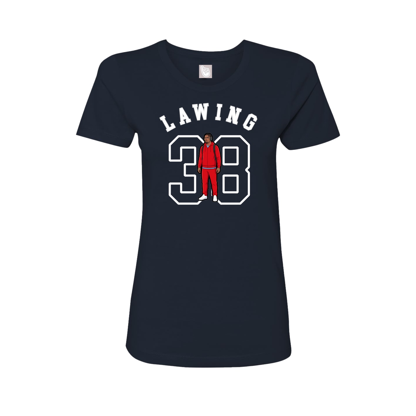 Womens Tee — Shirsey Arch in Navy