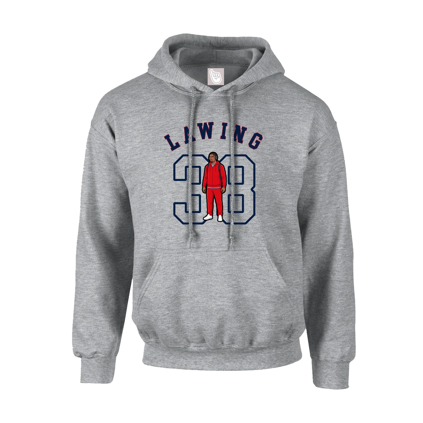 Youth Hoodie — Shirsey Arch in Grey