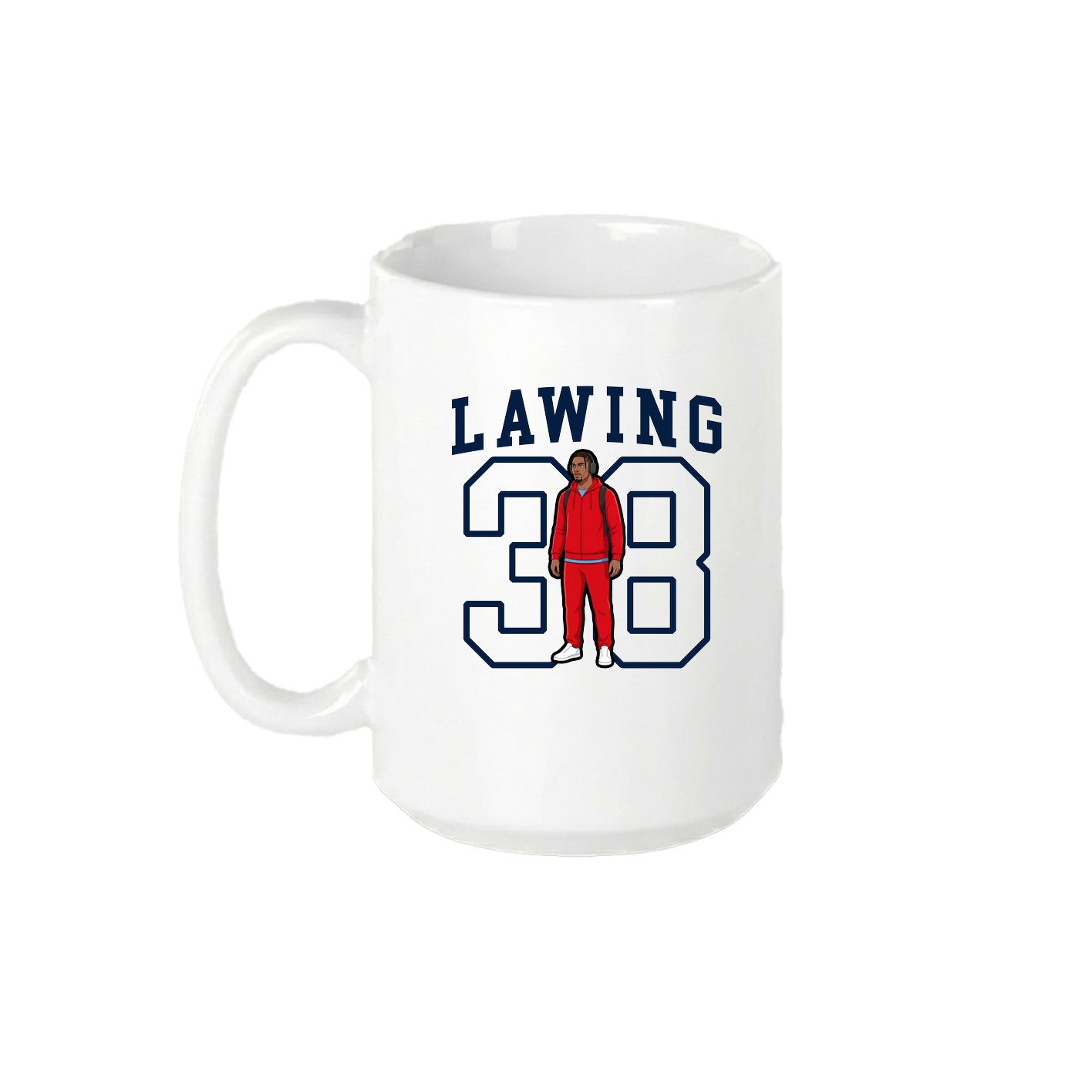 15oz Coffee Mug — Shirsey in White