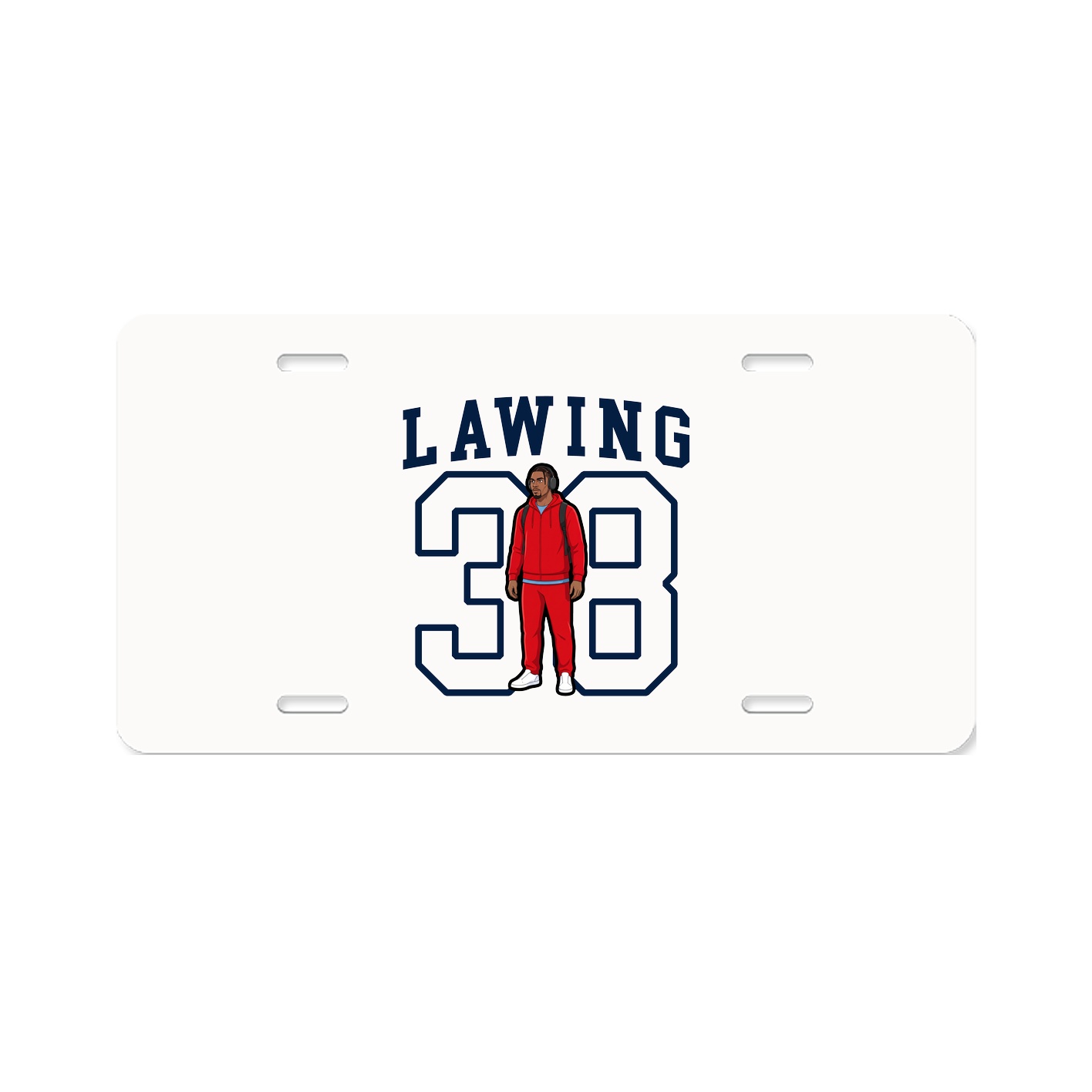 License Plate — Shirsey in Classic