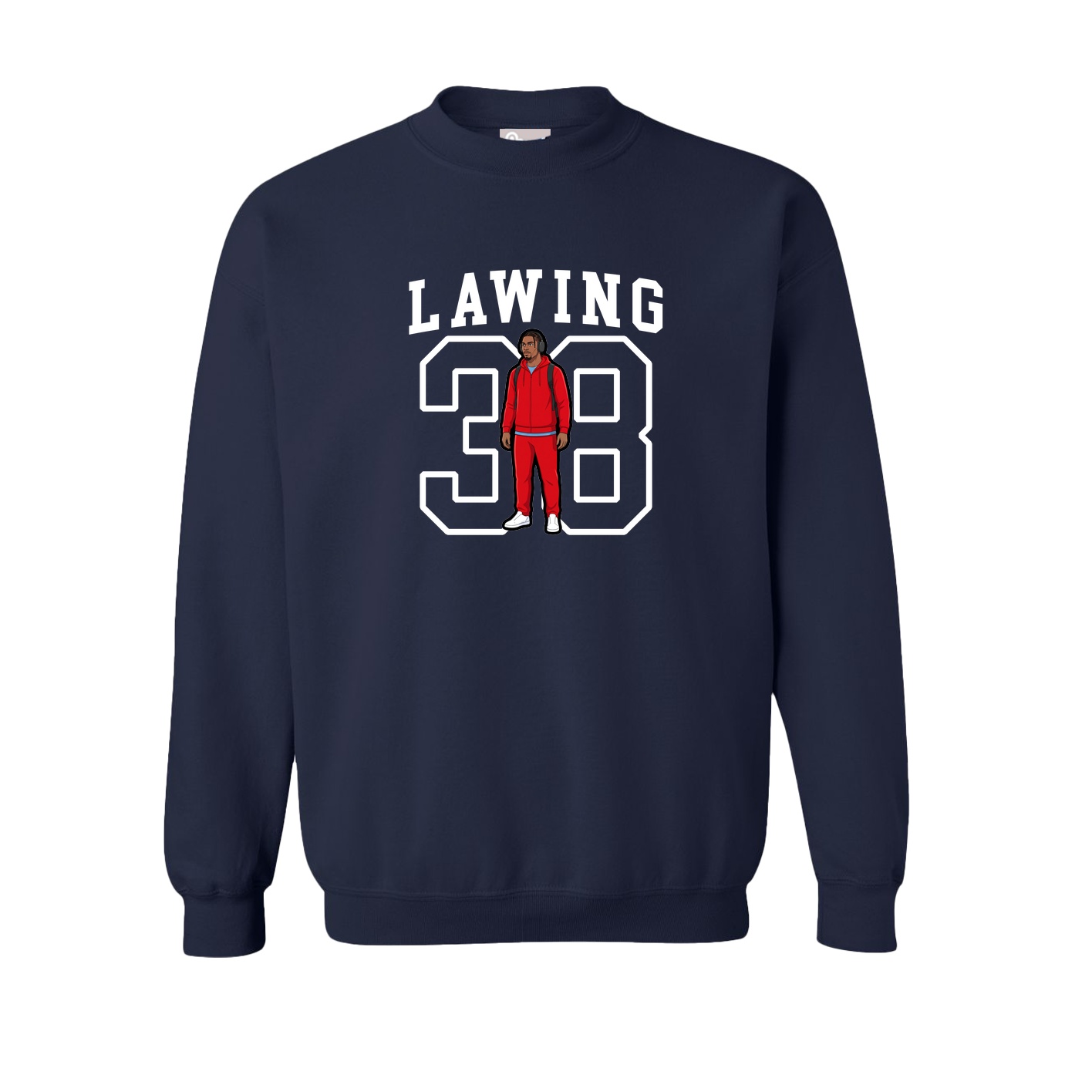 Fleece Crew — Shirsey in Navy