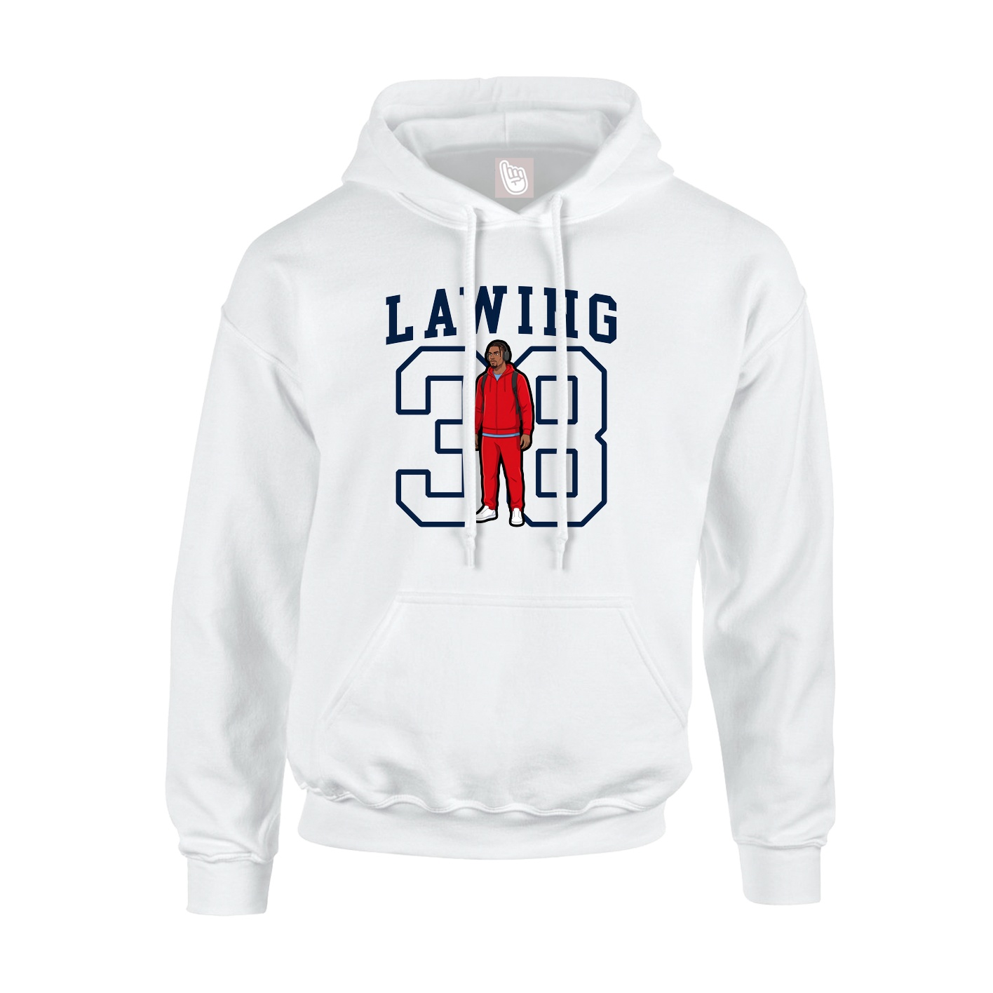 Youth Hoodie — Shirsey in White