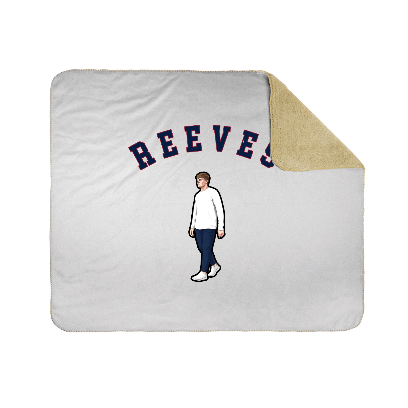 Throw Blanket — Shirsey Arch in White