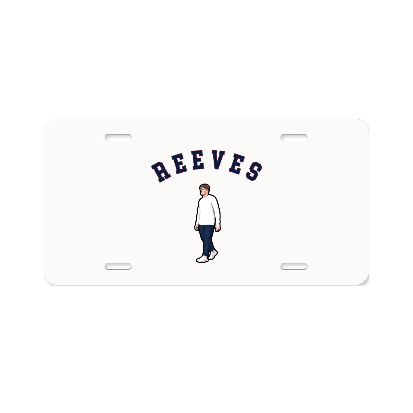 License Plate — Shirsey Arch in Classic