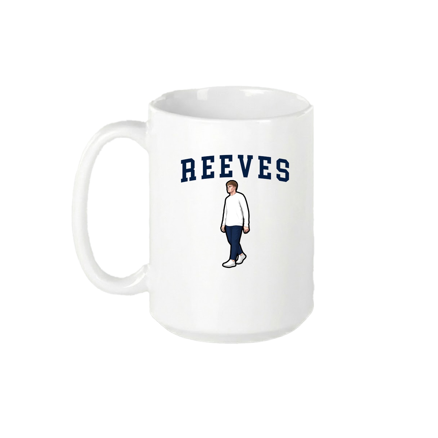 15oz Coffee Mug — Shirsey in White