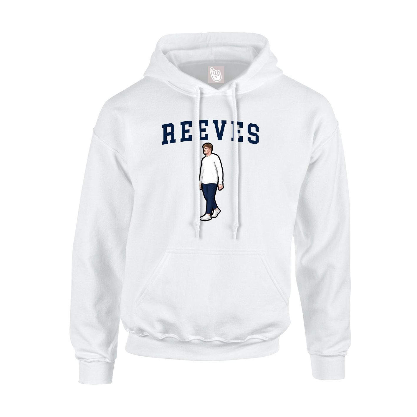 Youth Hoodie — Shirsey in White