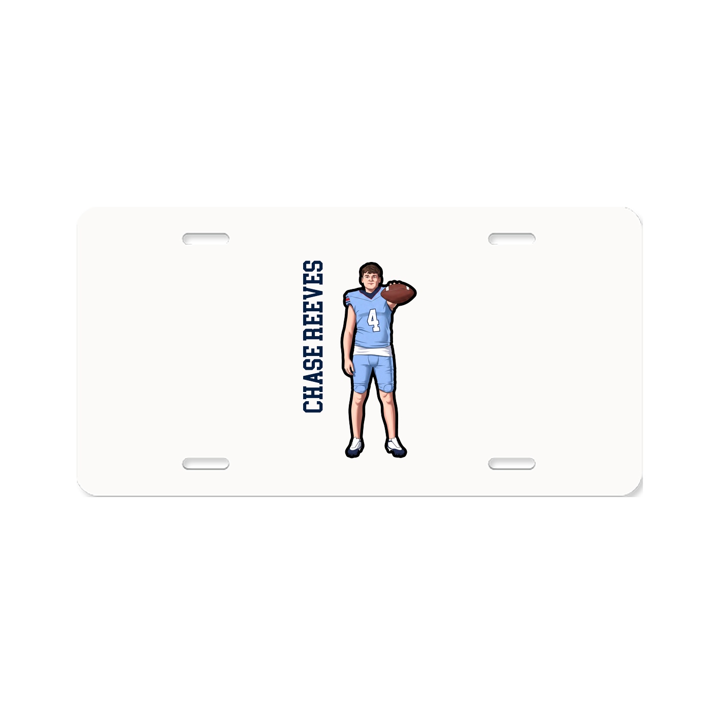 Aluminum License Plate