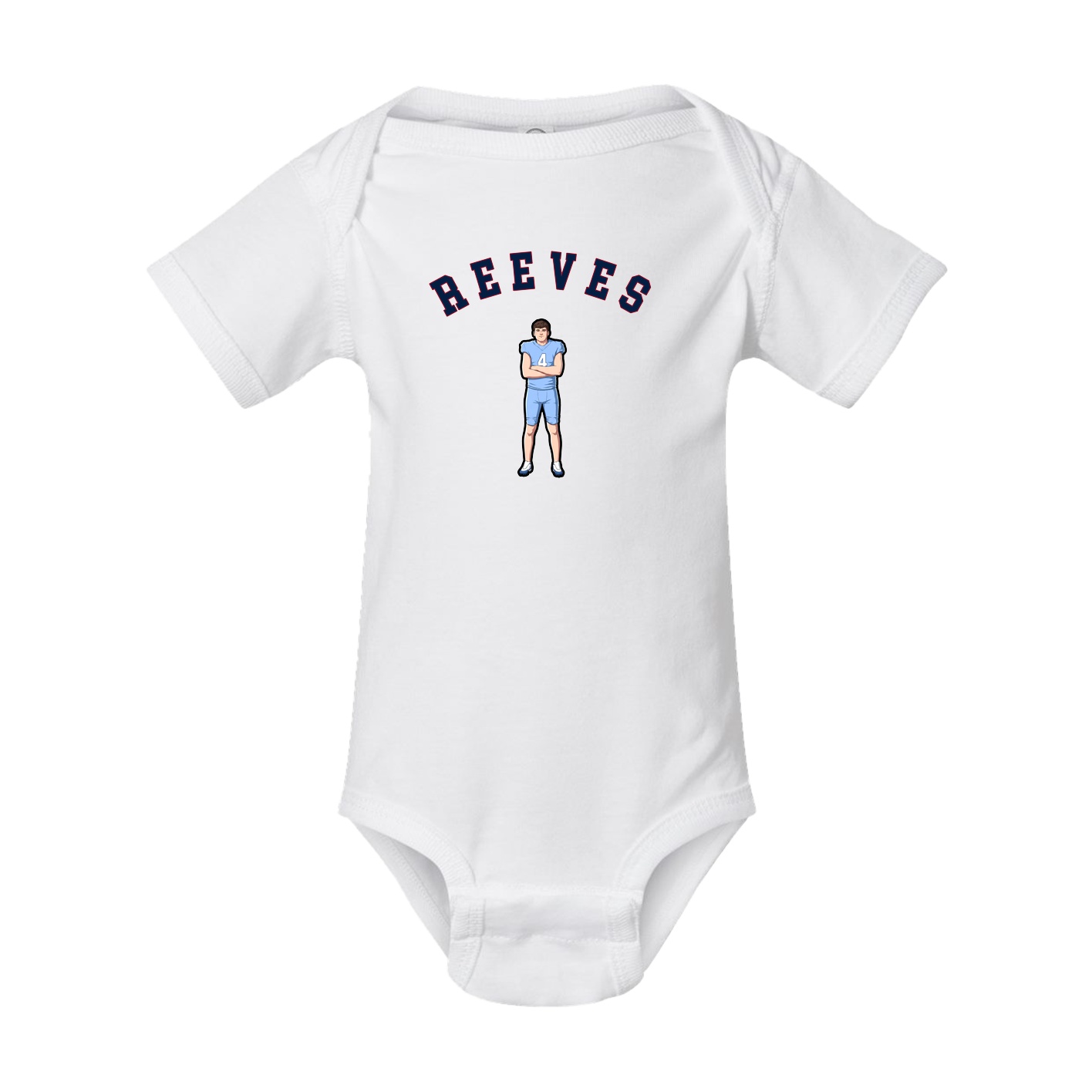 Baby Onesie — Shirsey Arch in White