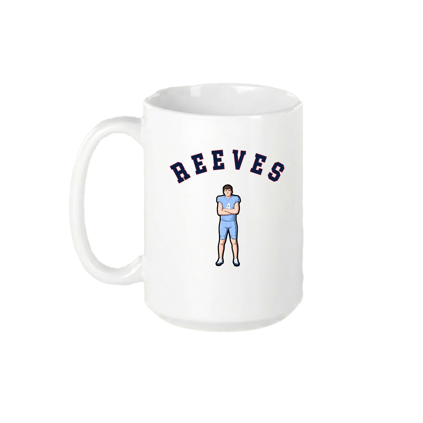 15oz Coffee Mug — Shirsey Arch in White