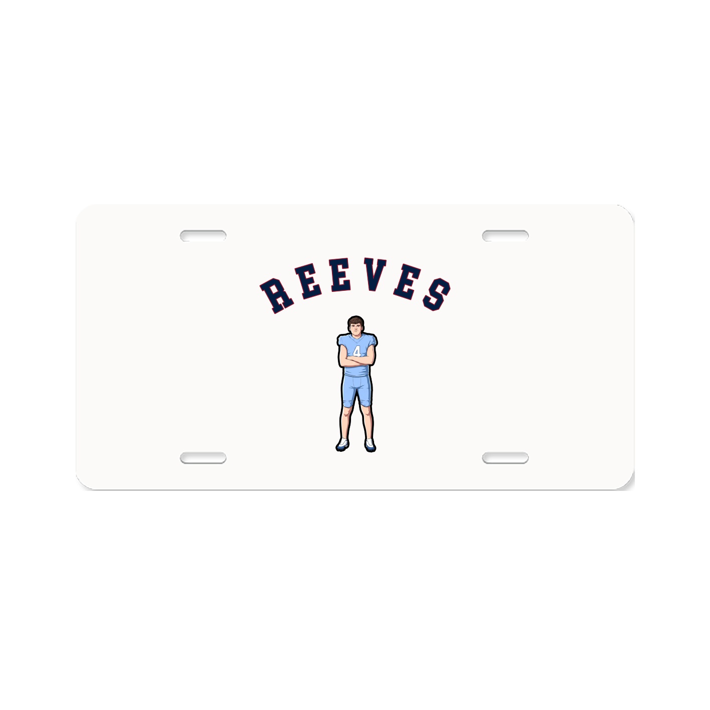 License Plate — Shirsey Arch in Classic