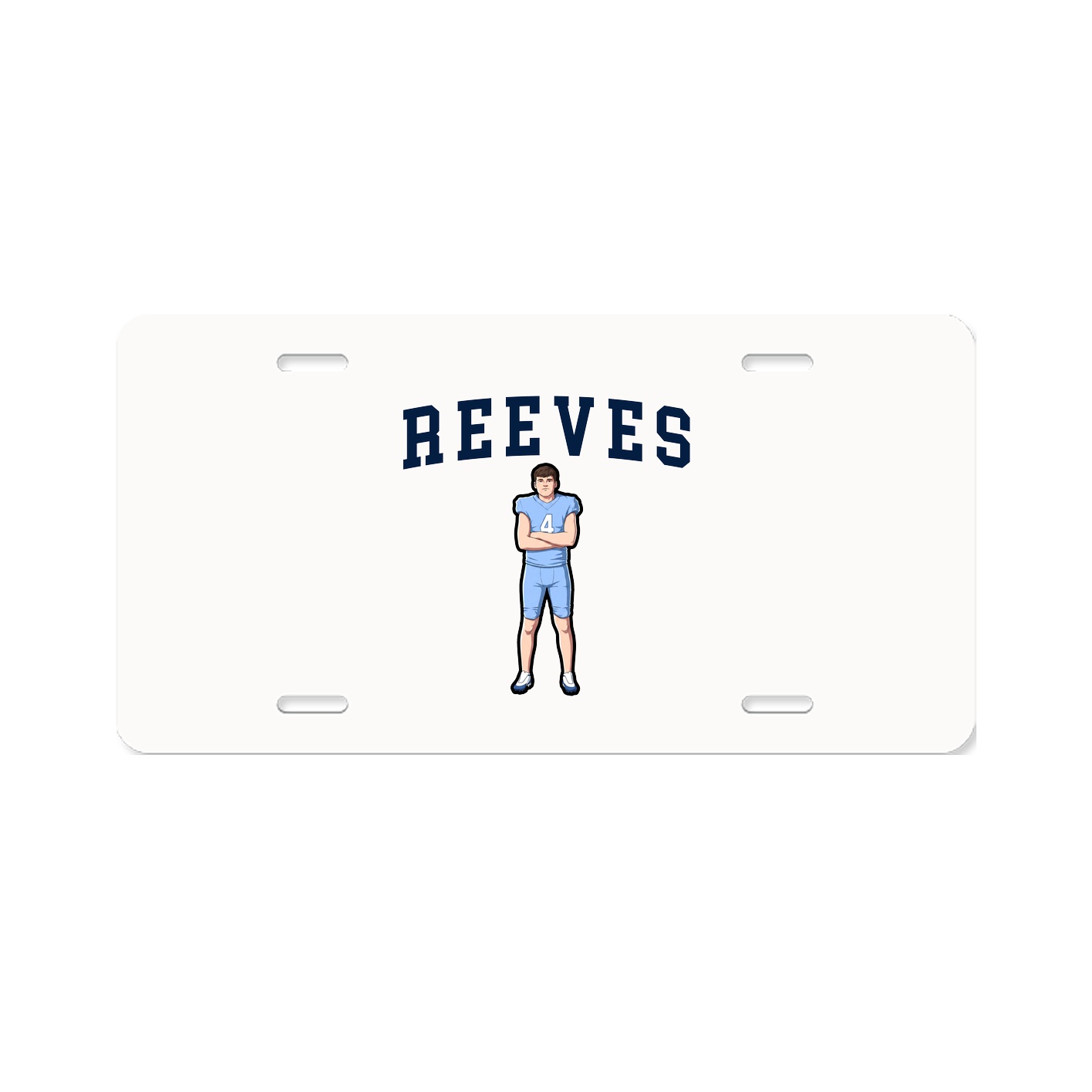 License Plate — Shirsey in Classic