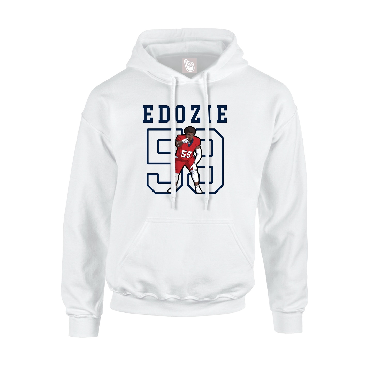 Youth Hoodie — Shirsey in White