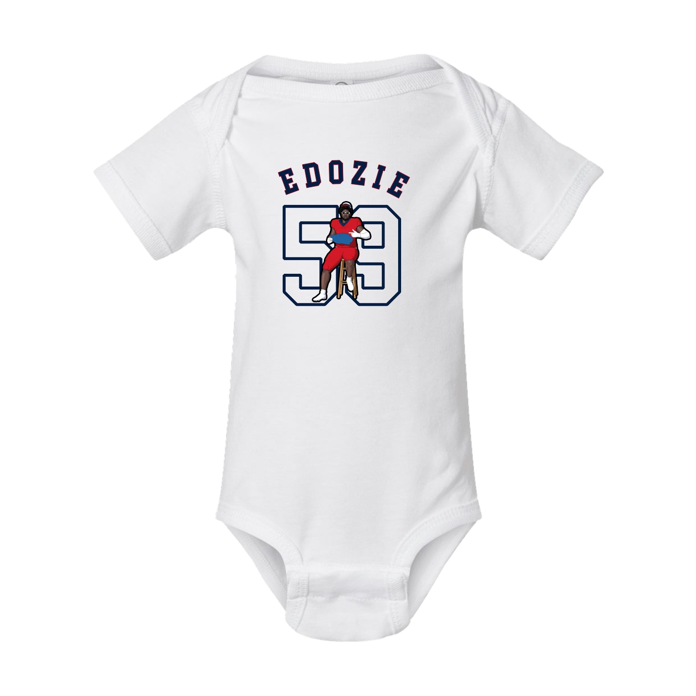Baby Onesie — Shirsey Arch in White