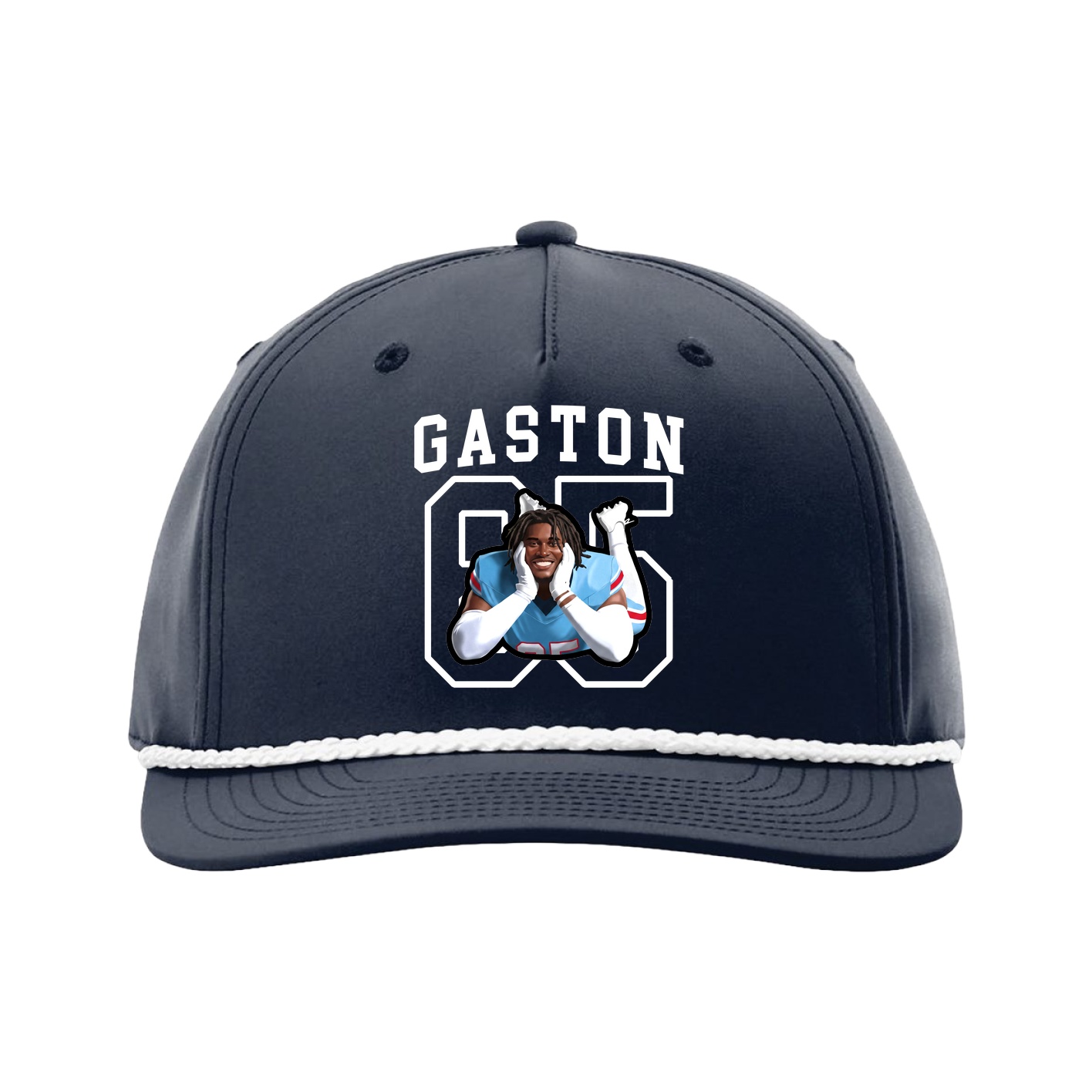 Five-Panel Classic Rope Cap — Shirsey in Navy