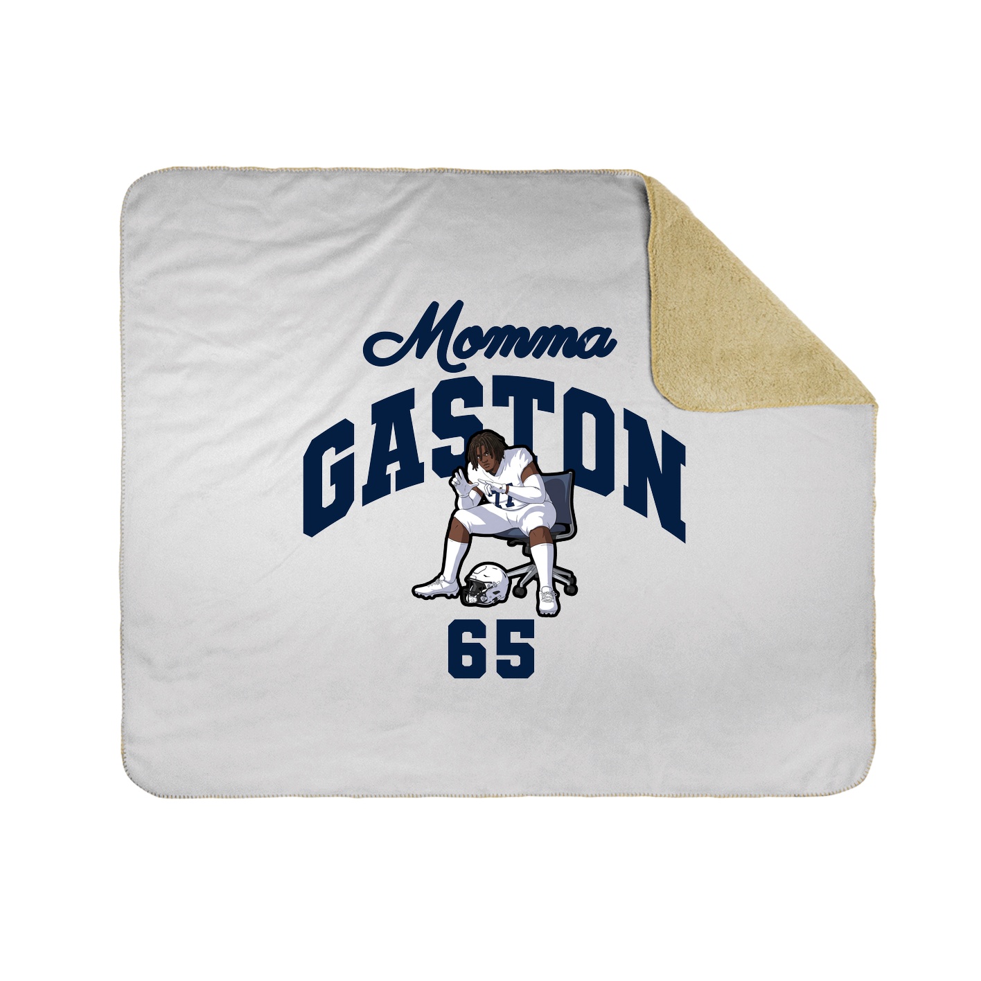 Throw Blanket — Mothers Day Arch in White