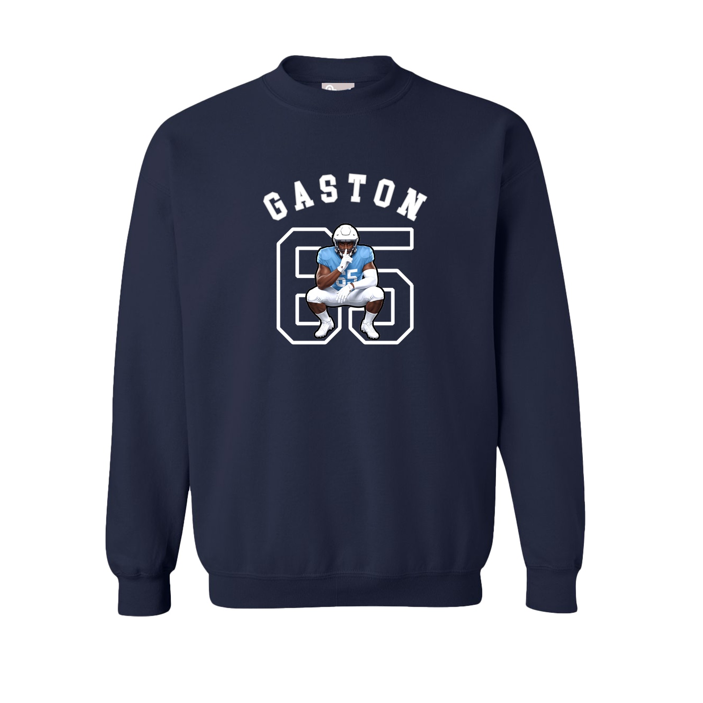 Fleece Crew — Shirsey Arch in Navy