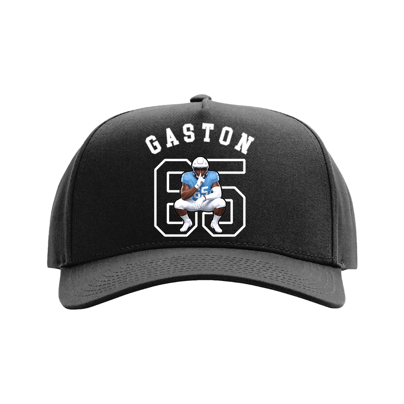 Full Fabric Five-Panel Champ Cap